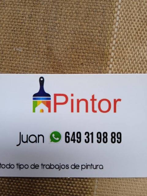 PINTOR LA MANGA, LOS ALCÁZARES, CARTAGENA - TLF - 649 319 889