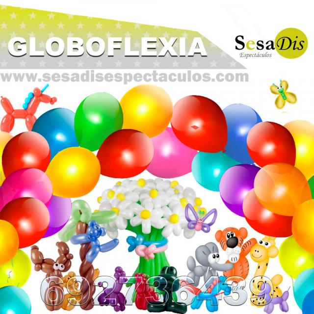 Globoflexia. figuras con globos