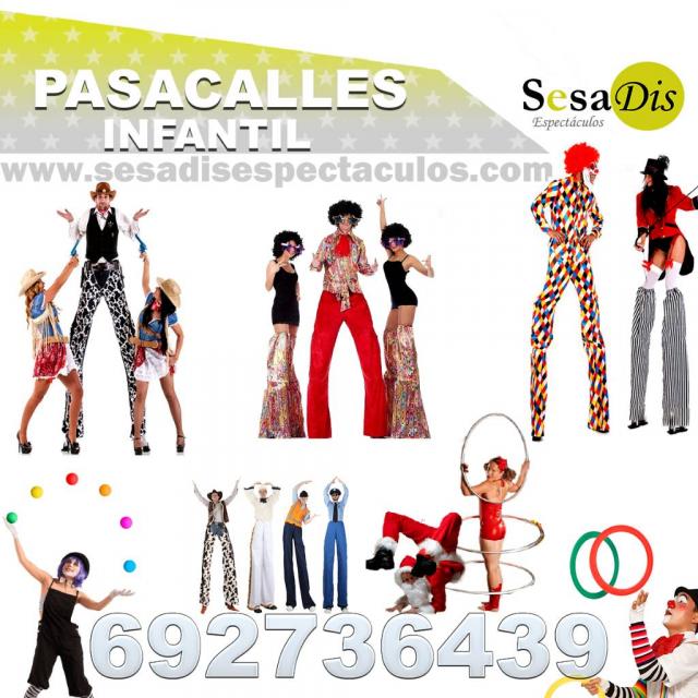 Pasacalles para niños. infantil