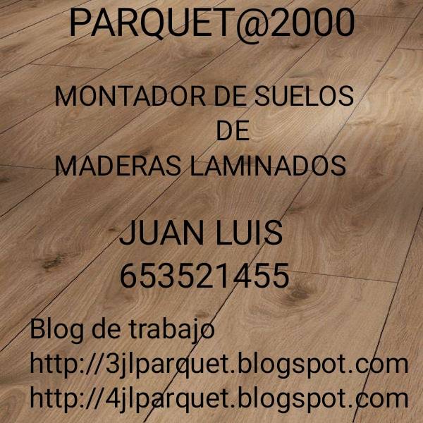 MONTADOR DE SUELOS DE  MADERAS LAMINADOS