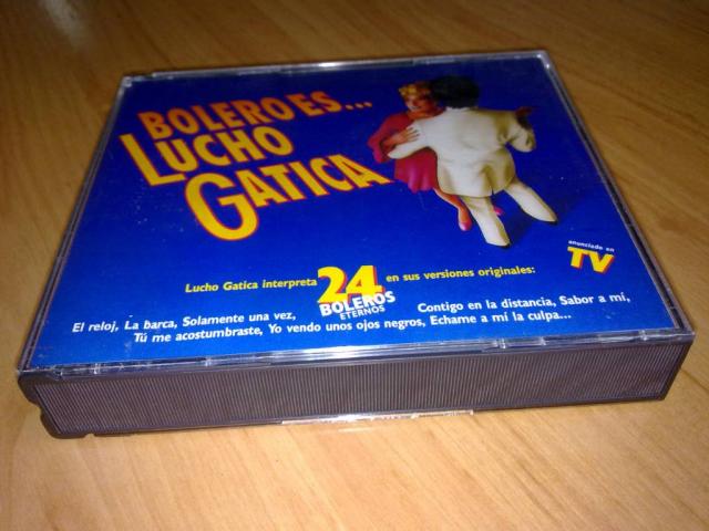 VENDO CDs ORIGINALES CON BOLEROS DE LUCHO GATICA