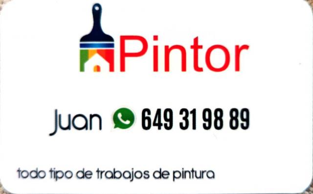 PINTOR CARTAGENA , LA MANGA TLF 649 319 889