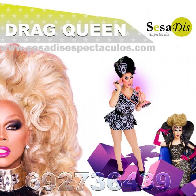 Drag queen. espectaculo de drag