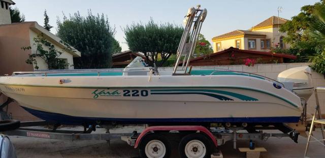 Vendo barco open GAIA 220 mas remolque