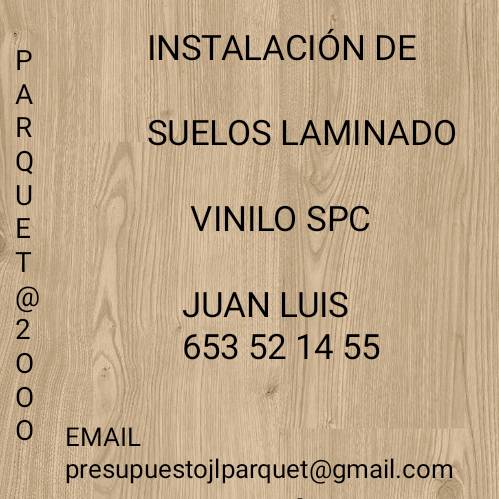 INSTALACION DE SUELOS DE MADERAS LAMINADOS