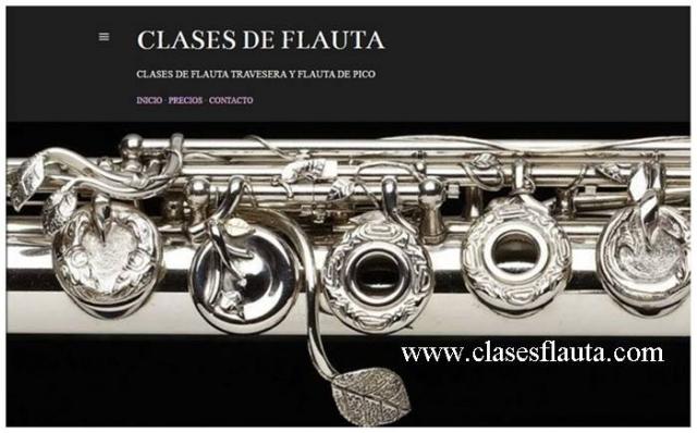CLASES DE FLAUTA (FLAUTA TRAVESERA Y FLAUTA DE PICO)