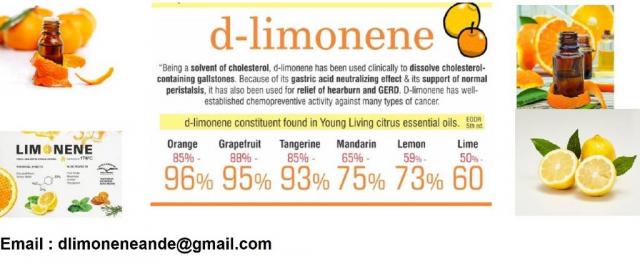 D-Limonene (Citrus Terpenes) y aceite esencial