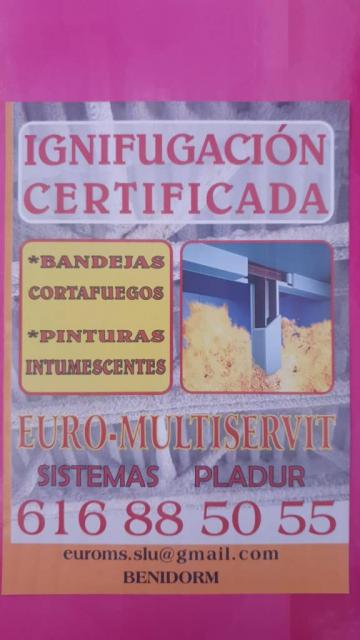 Certificado ignifugo