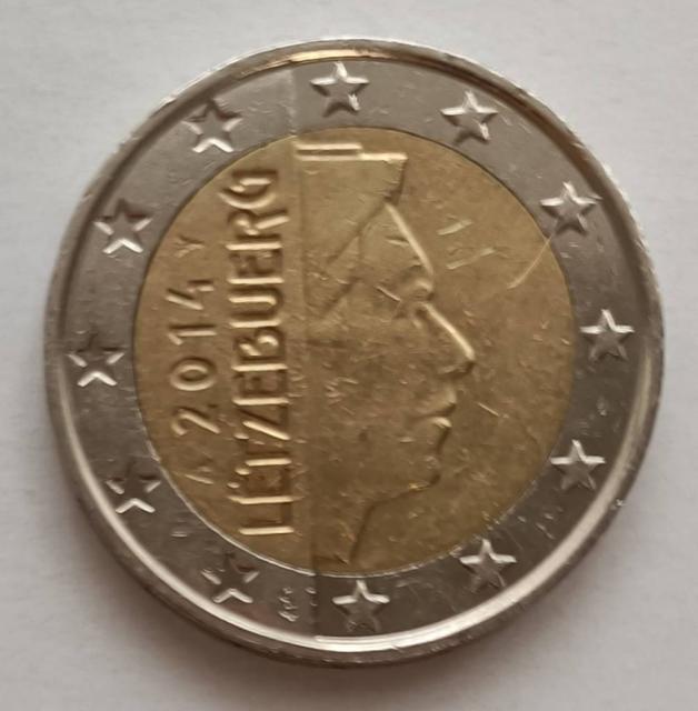 LUXEMBURGO 2014, 2€, GRAN DUQUE ENRIQUE,