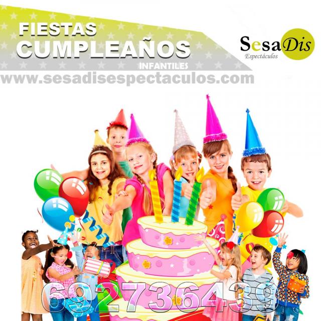 Animaciones para cumpleaños. animadores