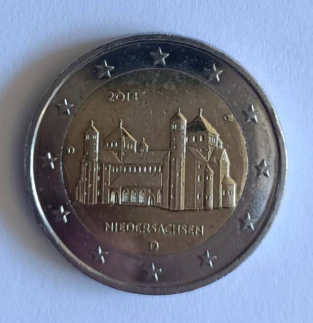 ALEMANIA 2014, 2€,IGLESIA DE SAN MIGUEL
