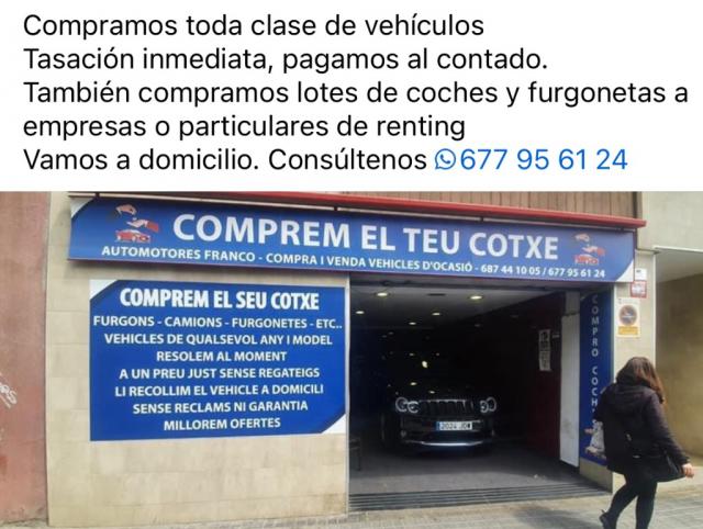 Compramos tu coche