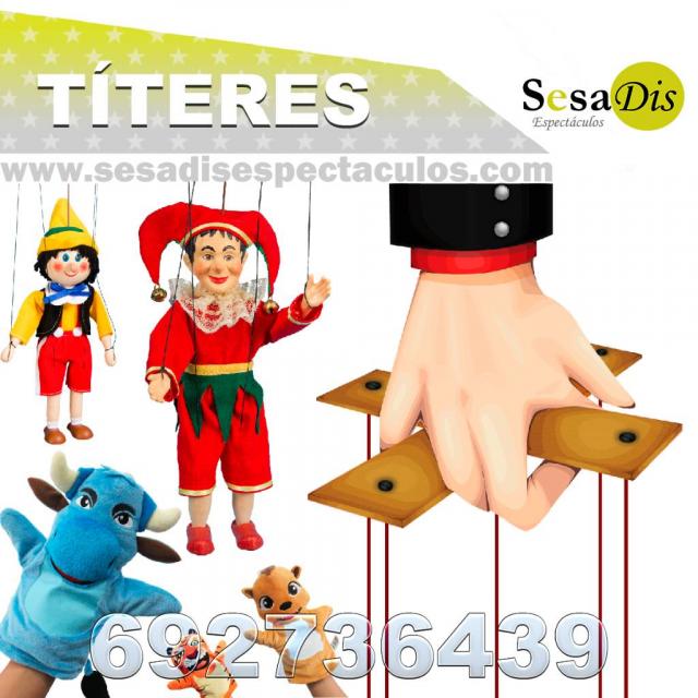 Obras de titeres. marionetas